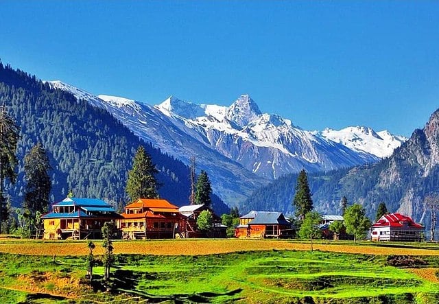 Image of Kashmir, India. The birthplace of Tantra. 